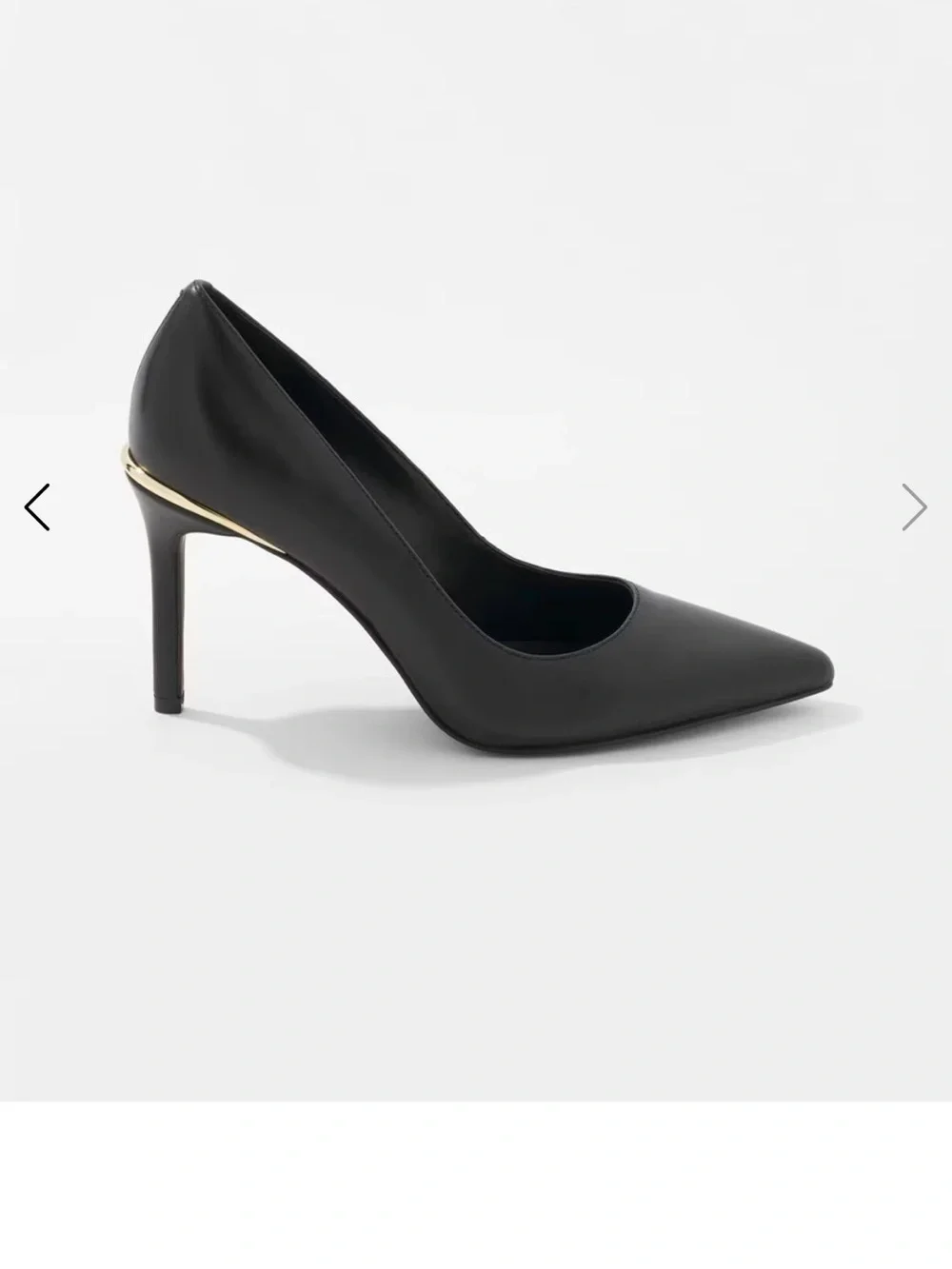 WHBM Gold Accent Comfort Pump 8
